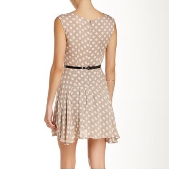 L’ATISTE by Amy Tan Polkadot Fit & Flare Mini Dress - Picture 2 of 11